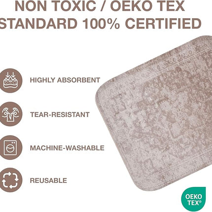 PUPIBOO Washable Pee Pads for Dogs and Cats - Super Absorbent Reusable Puppy Training Pads - 100% Waterproof, Leak-Proof & Non-Slip Whelping Pads for Pet Housebreaking