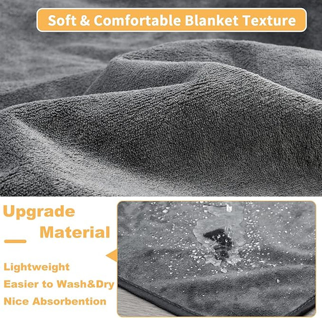 Wahsalbe Puppy Pads 2 Pack, 41x41 Washable Pee Pads Whelping Pads, Absorb Dog Mats, Non-Slip Dog Training Pads for Whelping, Potty, Training, Playpen, Crate