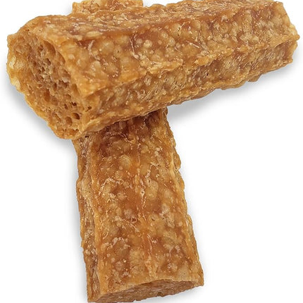 Himalayan Dog Chew Happy Teeth Yak Cheese, Soft Dog Chews, 100% Natural Soft Density Dental Treats, Gluten Free, Safe Treats for Oral Health, Lactose & Grain Free, Protein Rich, Bacon, 2 Count