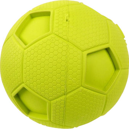 Nerf Dog 4in Soccer Squeak Ball Green, Dog Toy, Model Number: 2172