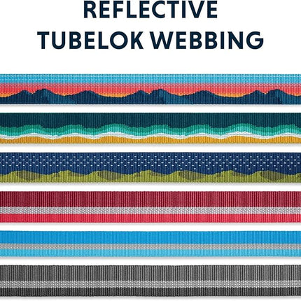 Ruffwear, Crag Dog Collar, Stylish Adventure Collar with Premium Reflective Design, Quick Release Buckle, Lightweight All-Day Comfort, Seafoam, 11"-14"