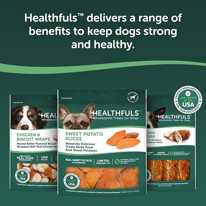 Sweet Potato Slices Dog Treats, 16oz