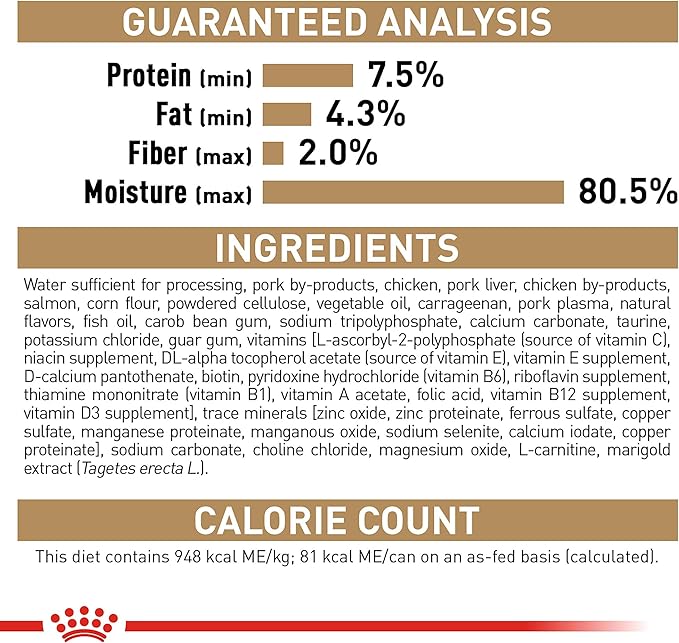 Royal Canin Breed Health Nutrition Poodle Adult Loaf in Sauce Dog Food, 3 oz (Pack of 6)