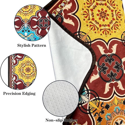 Qeils Christmas Washable Pee Pads for Dogs, 2 Pack Reusable Puppy Pads 36"x41" Super Absorbent Leakproof Dog Training Pads, Non-Slip Potty Pads for Crate, Floor, Couch, Whelping Pads Puppy Supplies