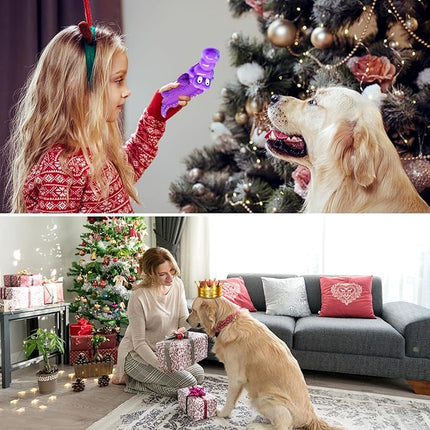 Dog Chew Toys for Aggressive Chewers, Indestructible Tough Interactive Dog Toys for Small Medium Large Breed-Puppy Teeth Chew Toy to Keep Them Busy