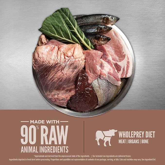 ORIJEN Epic Bites Freeze-Dried Dry Dog Food Regional Red Recipe 6oz Bag