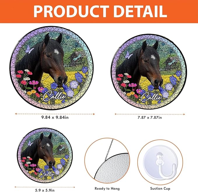 Custom Dog Portrait Stained Glass Suncatcher, Pet Memorial Stained Glass Photo Suncatcher, Staineds Glass Dog Memorial, Loss of Dogs Sympathy Gift Personalized, Pet Loss Gifts /12