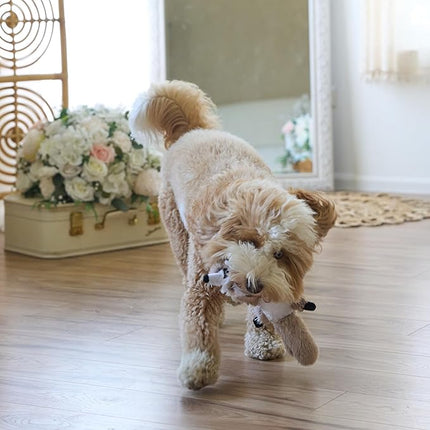 SPOT Skinneeez Extreme Quilted Raccoon - Durable, Stuffing Free Dog Toy with 4 Layers of Diamond Stitched Fabric & 2 Squeakers- Ideal for Small & Medium Aggressive Puppies and Dogs- 14in