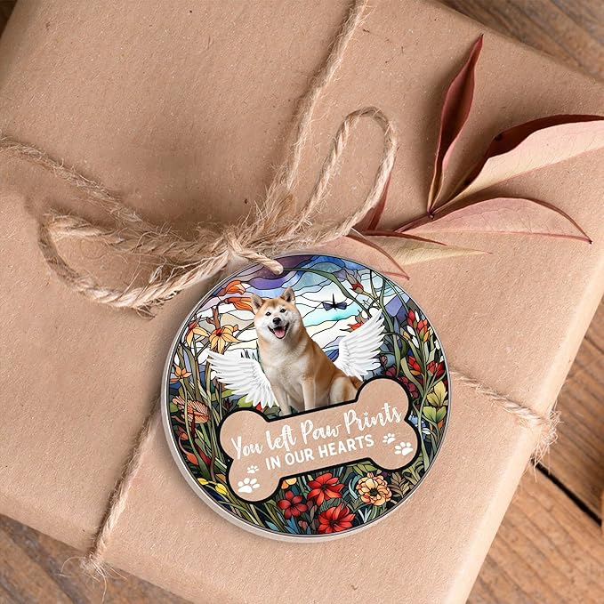 Pavo Personalized Pet Photo Ornaments, Cat Memorial Gifts for Loss of Cat, Dog Memorial Gifts for Loss of Dog, Personalized Christmas Ornaments 2025, Custom Christmas Ornament 4–6 Inches