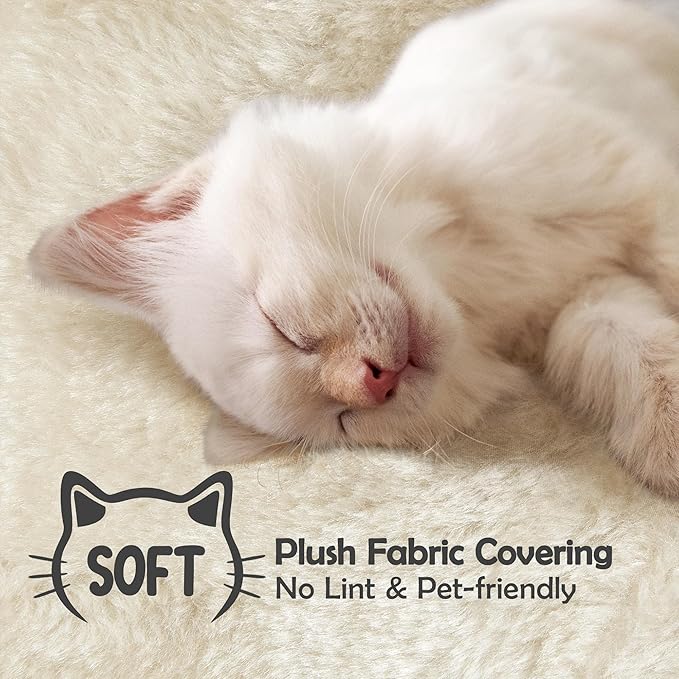 Yaheetech 62in Cat Tree Cat Tower for Indoor Cats, Cat Furniture w/Double Condo, Scratching Posts, Multiple Platforms and Balls for Kittens & Cats, Beige