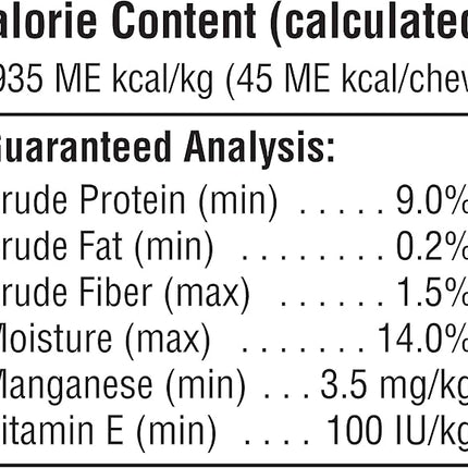 SmartBones Mini Chews with Real Peanut Butter 24 Count, Rawhide-Free Chews for Dogs (Packaging May Vary) (Pack of 2)