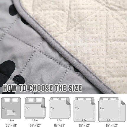 SPXTEX Dog Bed Cover Dog Crate Pads Dog Pee Pads Washable Dog Pads, Non Slip Puppy Pee Pads for Large Dogs, Waterproof Pet Pee Pad, Dog Whelping Training Pads for Dogs, 1 Piece, 82"x86"