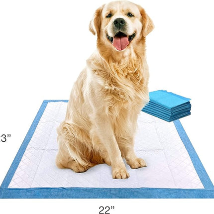 Four Paws Wee-Wee Superior Performance Unscented Pee Pads for Dogs & Puppies, Quilted Leak-Proof Dog Housebreaking Potty Training Floor Protection, 22" x 23", 7 Count