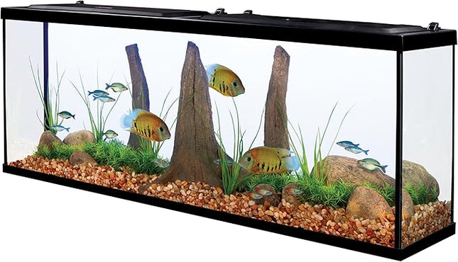 Tetra Complete LED Aquarium Kit for Fish, 55 Gallons, Includes White LED Lights, Filter, Heater and Accessories