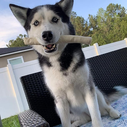 hotspot pets 8-9 Inch Large Rawhide Dog Chew Rolls (20 Pack) - Made from Grass Fed Cows - Great for Dental & Oral Care for Aggressive Chewers Large Dogs, Single Ingredient Treat