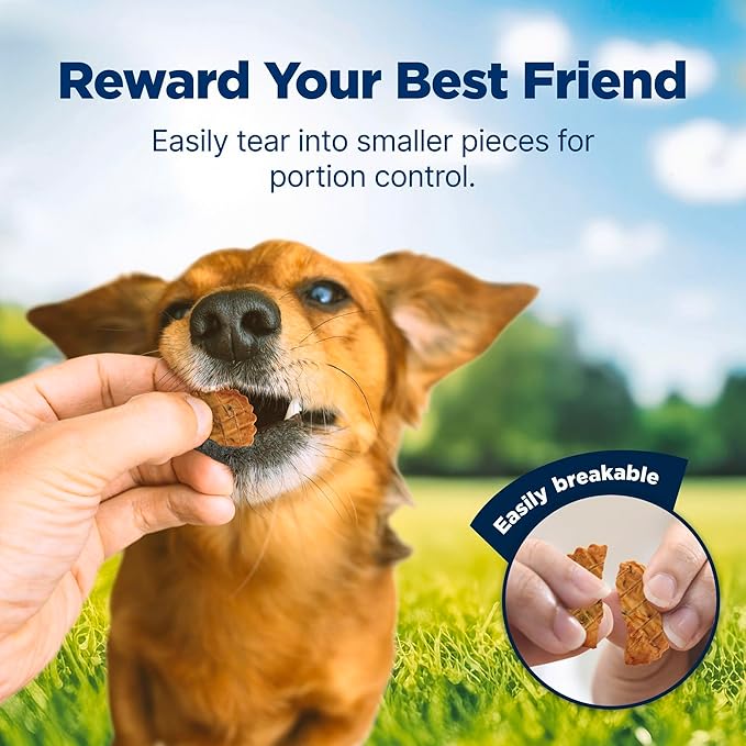 Blue Buffalo Nudges Homestyle Natural Dog Treats Made with Real Chicken, Made in the USA, Chicken, 10-oz Bag