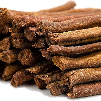 BRUTUS & BARNABY USA Sweet Potato Dog Treats - Crunchy Grain Free Cinnamon Apple Sticks, Promotes Positive Gut Health with Natural Anti-Diarrhea Properties (Cinnamon & Apple, 8 oz)