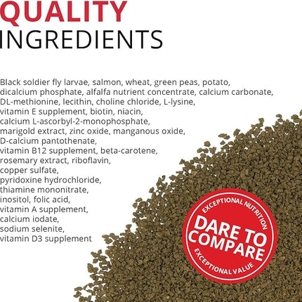 Fluval Bug Bites Fish Food for Shrimp, Granules for Small to Medium Sized Fish, 1.06 oz., A6931, Brown