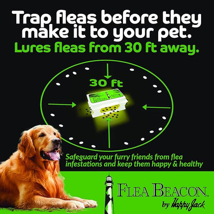 Happy Jack Gardstrips Replacement Glue Pads for Flea Traps, Attracts & Traps Indoor Fleas, Breaks Breeding Cycle, Safe, Fast, Clean, Easy Way to Kill Pests, USA 5 pk