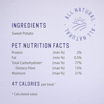 Caledon Farms Value Pack Sweet Potato Chews Dog Treats 28oz/795G