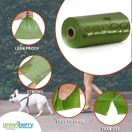 Biobase Pet Products Leak Proof Dog Poop Bag Rolls, Odor Blocking Multicolor Nature Theme 16 Rolls 192 Refill Bulk Pack
