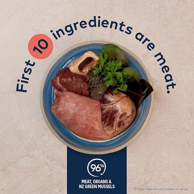 ZIWI Peak Air-Dried Dog Food – Beef - All Natural, High Protein, Grain Free, Limited Ingredient w/Superfoods (3.5oz) (Pack of 2)