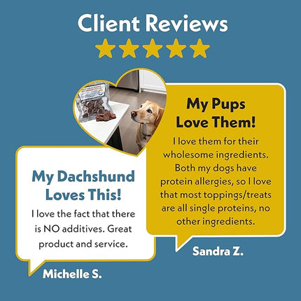 Fresh Is Best Freeze Dried Dog Treats – Raw Freeze Dried Cat Treats in Resealable Zipper Bag – High-Protein Duck Giblets for Dogs & Cats – Made in The USA