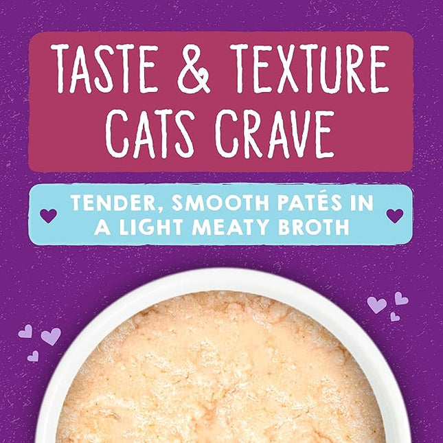 Stella & Chewy's Carnivore Cravings Purrfect Paté - Premium Grain-Free Wet Cat Food - Chicken & Tuna Recipe - High Protein with Bone Broth - Perfect for Picky Eaters - 2.8oz Cans (12 Pack)