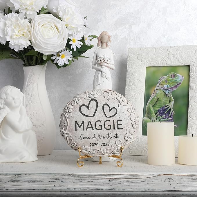 Personalized Iguana Memorial Stone, Pet Grave Marker Iguana, Iguana Headstone, Iguana Tombstone, Iguana Gravestone, Iguana Memorial Gifts