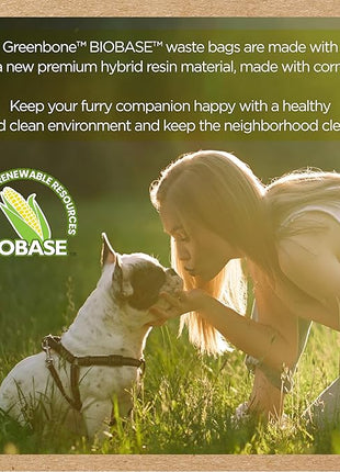 Biobase Pet Products Leak Proof Dog Poop Bag Rolls, Odor Blocking Multicolor Nature Theme 16 Rolls 192 Refill Bulk Pack