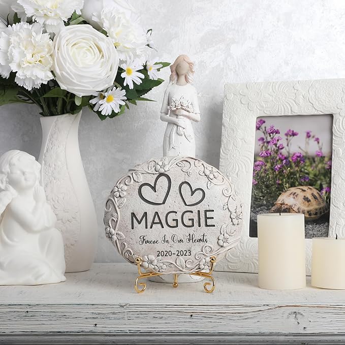 Personalized Tortoise Memorial Stone, Pet Grave Marker Tortoise, Tortoise Headstone, Tortoise Tombstone, Tortoise Gravestone, Tortoise Memorial Gifts