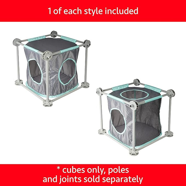 Kitty City Outdoor Catio Furniture and Play Kits for Cats, Cubes Replacement