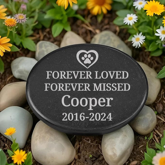 Pet Memorial Stone for Dogs, Dog Memorial Stones, Pet Sympathy Gifts, Dog Memorial Gifts, Pet Loss Gifts, Loss of Pet, in Loving Memory of Pet