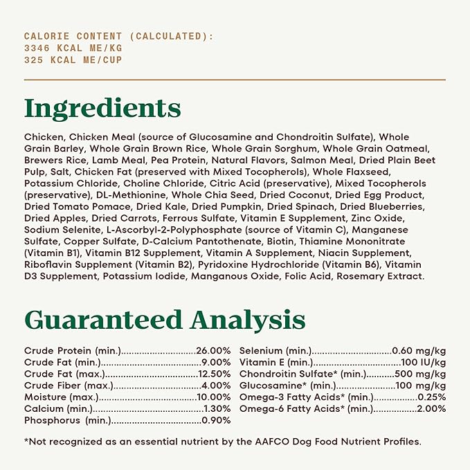 Nutro Ultra Adult Weight Management Dry Dog Food, Chicken, Lamb and Salmon Protein Trio, 30 lb. Bag