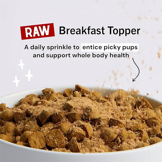 Stella & Chewy's Marie's Magical Breakfast Sprinkles Freeze-Dried Raw Breakfast Burger Recipe Grain-Free Dog Food Topper, 7-oz Bag