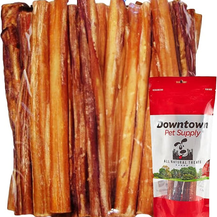 Downtown Pet Supply Bully Sticks - 12" REGULAR - 4 Pack -SOUTH AMERICA & TURKEY