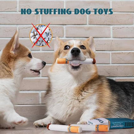 Nocciola Funny Dog Toys for Small Meidum Dogs, Squeaky Entertainment Stuffed Toys for Boredom, Anxiety Relief, Mentally Stimulating, Plush Dog Toys to Keep Busy and Occupied