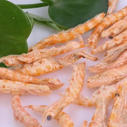 Premium Freeze-Dried Krill & Shrimp Mix - Ideal for Arowana, Koi, Tropical Cichlids, and Turtles - High-Protein Floating Aquarium Food (2000ml)