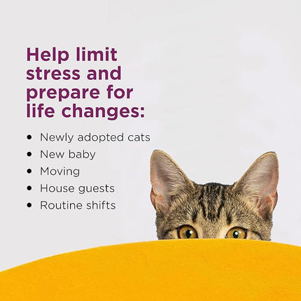 Comfort Zone Cat Calming Diffuser Refill, 3 Pack – Cat Calming Pheromone Refills Help Reduce Anxiety, Stress, Scratching, Urine Marking, Aggression, (30-Day Refills, 90-Day Supply)