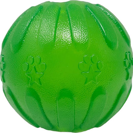 Starmark Treat Dispensing Chew Ball Tough Dog Toy, Medium/Large for Large Breeds