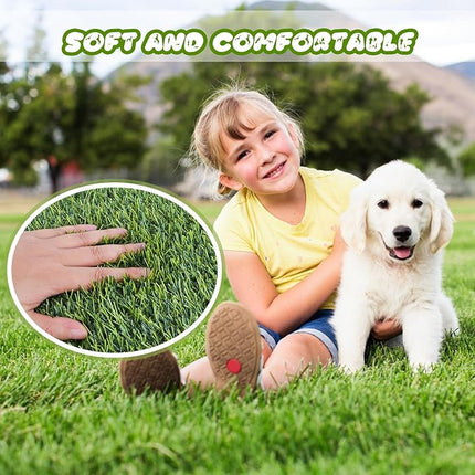 Artificial Grass, 26”x51'' Dog Pee Pads, Professional Dog Potty Training Rug, Grass Mat with Drainage Holes, Pet Turf Indoor Outdoor Flooring Fake Grass Doormat-Easy to Clean (26"x51")