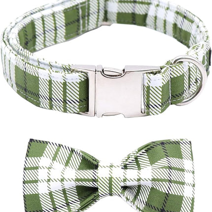 ARING PET Bowtie Dog Collar, Dog Collar with Bow, Adjustable Dog Collars for Small Medium Large Dogs.