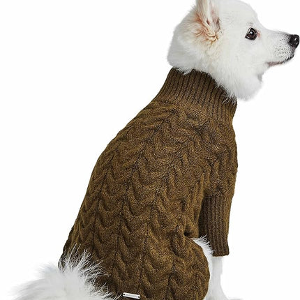 Blueberry Pet Dog Sweater - Award Winning Brand Dog Christmas Sweater, Super-Soft Yarn, Improved Design, Lightweight & Warm, Ideal for Small Dogs, Back Length 22", Chest Girth 30.25"-33"