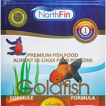 Northfin Goldfish Formula - 3 mm Sinking Pellets - 250 g