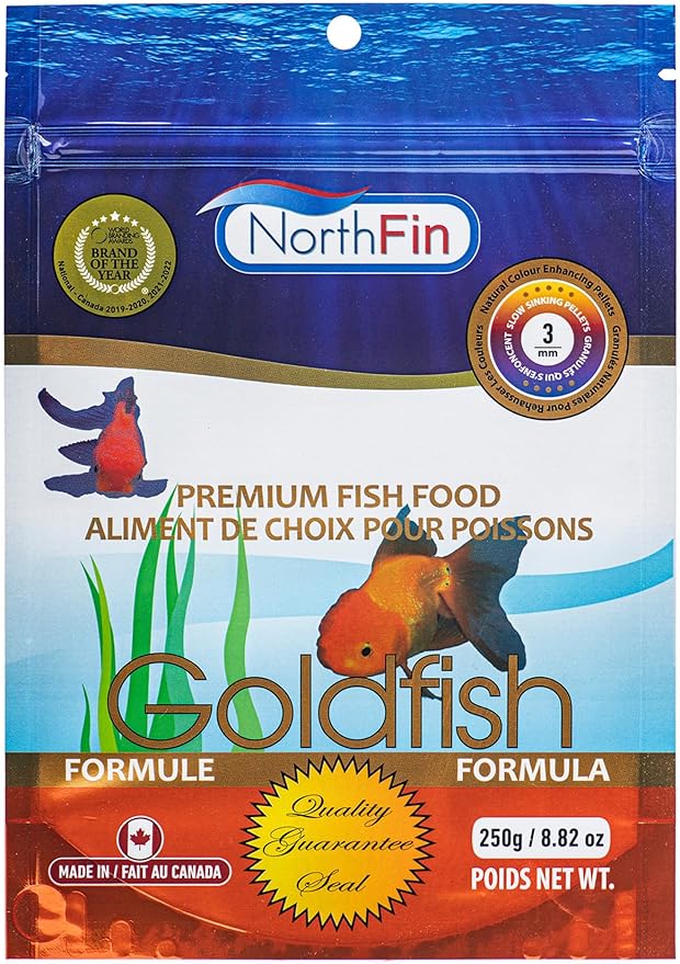 Northfin Goldfish Formula - 3 mm Sinking Pellets - 250 g
