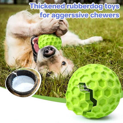 Interactive Squeaky Dog Balls Puppy Toys, Dog Toys for Small Dogs, Puppy Chew Toys for Teething and Relax, Dog Chew Toy Balls Small Dog Toys for Small Breed, Outdoor Dog Toys