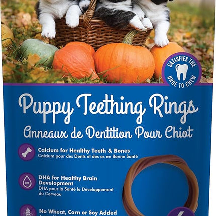 N-Bone Puppy Teething Ring Pumpkin Flavor 7.2 OZ/(6 Pack)