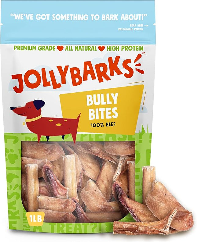 Bully Sticks for Small Dogs (1lb Bag) All Natural, Single Ingredient Bully Sticks for Puppies to Medium Dogs (Bully Bites)