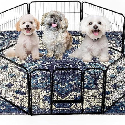 PUPIBOO Washable Pee Pads for Dogs & Cats - Super Absorbent Reusable Puppy Training Pads - 100% Waterproof, Leak-Proof, Non-Slip Pet Pads for Housebreaking, Whelping & Indoor Floor Protection