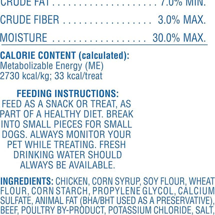 Canine Carry Outs Dog Treats, Chicken Flavor Nuggets, 22.5 Ounce (Pack of 4), Made with Real Chicken